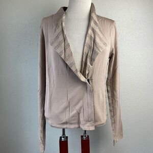 NWT Mystree Half Zip Up Jacket Top Size S